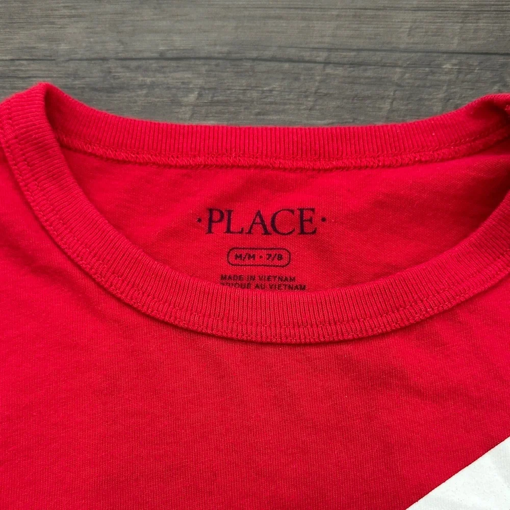 Children's Place BUNDLE (4)‎ Medium 7/8 Baseball/Football/Sports Graphic Tees